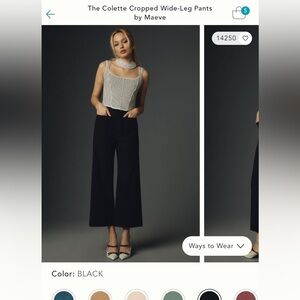 Black Maeve Colette pants